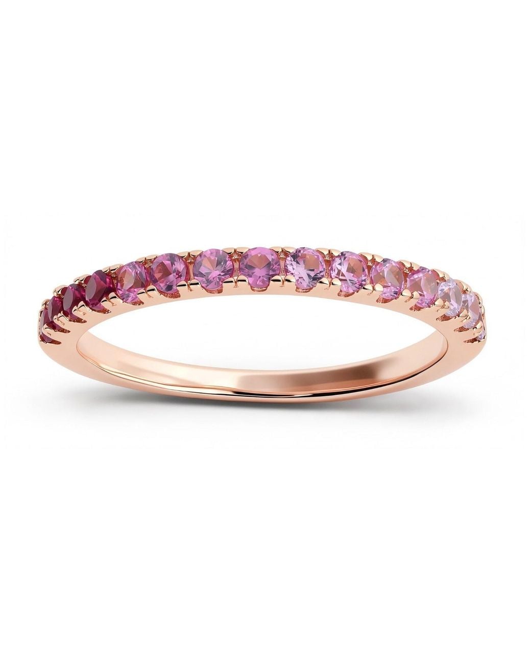 Kylie Harper Pink Petite Ombré Stackable Ring