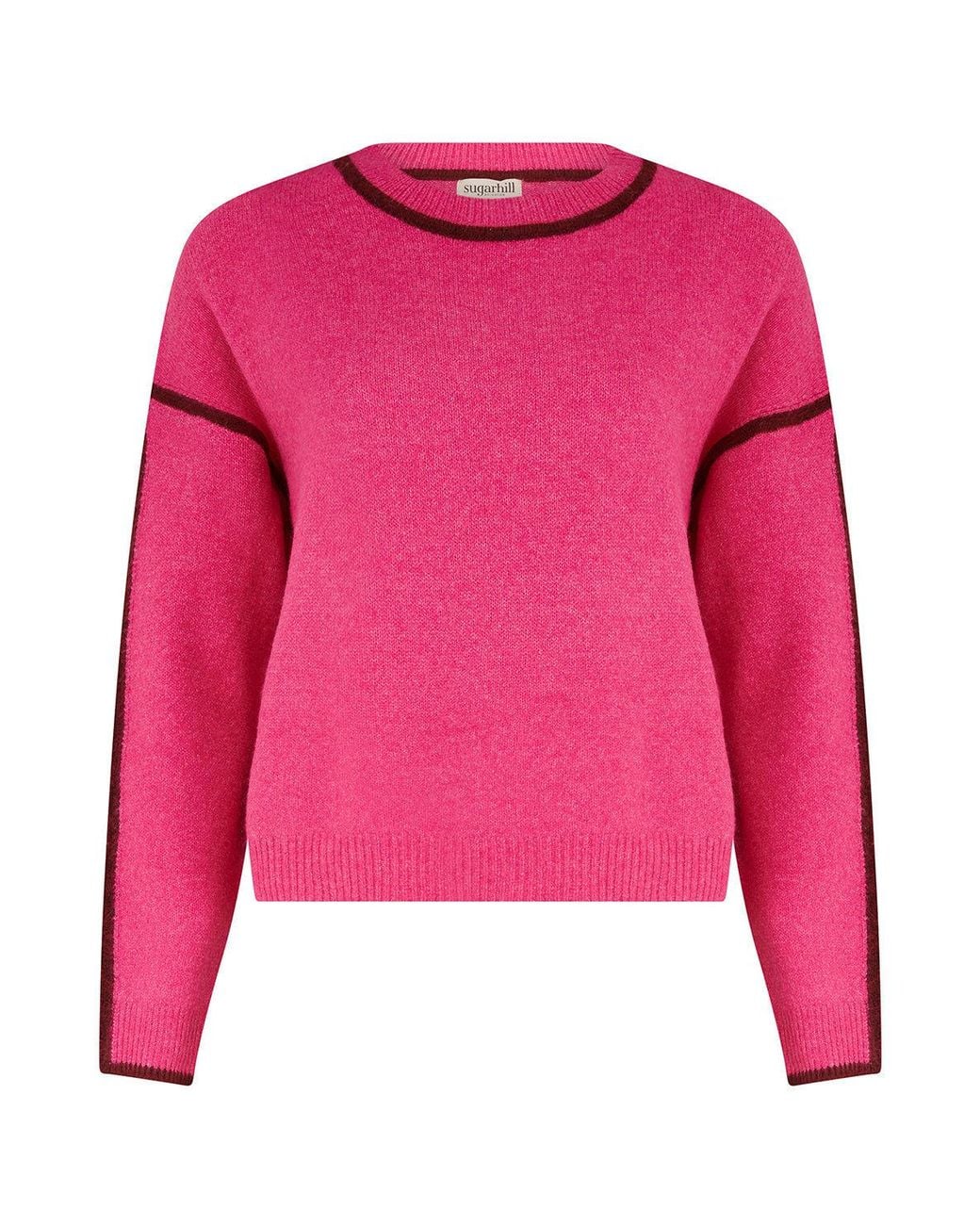 Sugarhill Pink Rozalia Jumper Burgundy