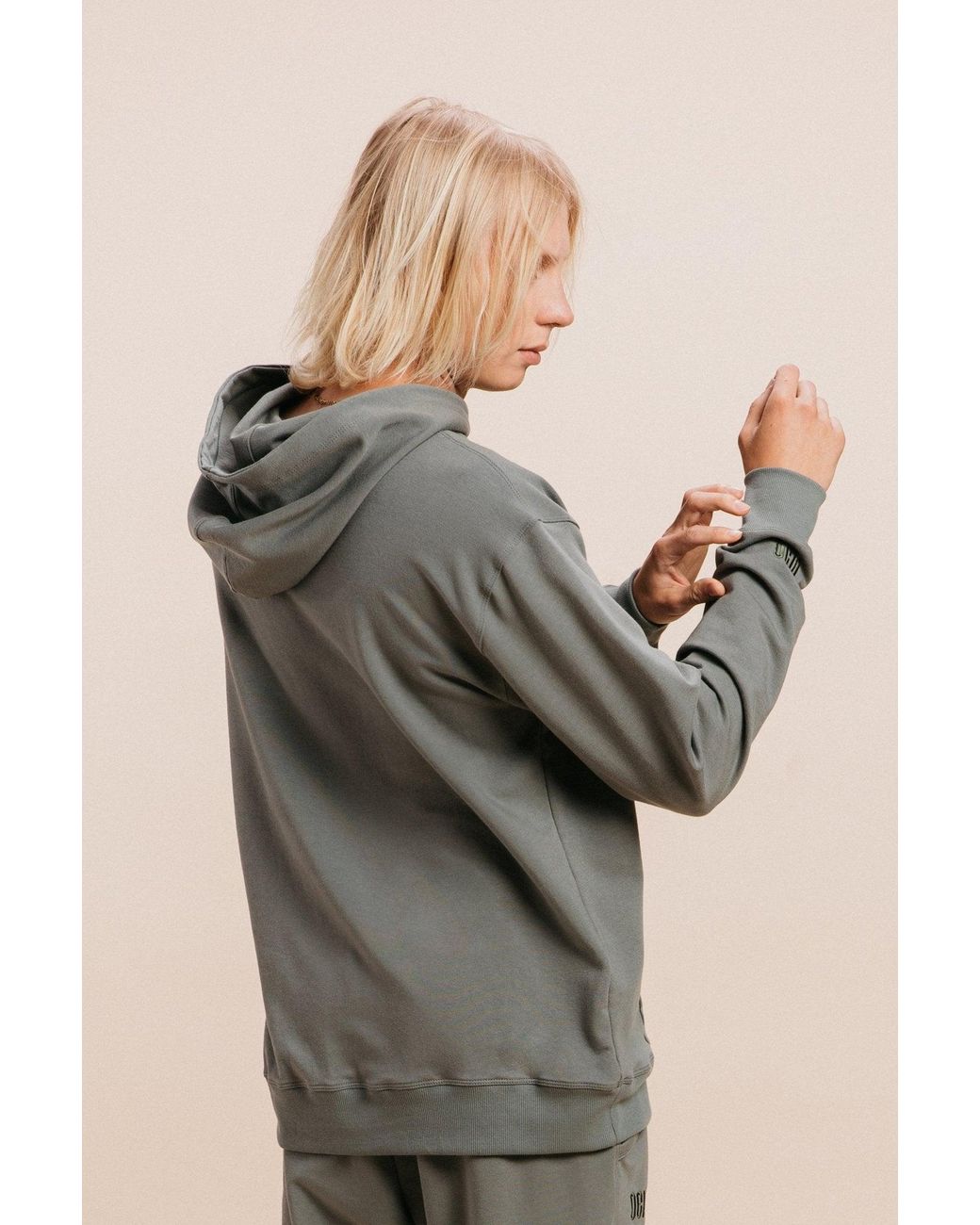 Ocio Leisurewear Gray Classic Softcore Hoodie for men