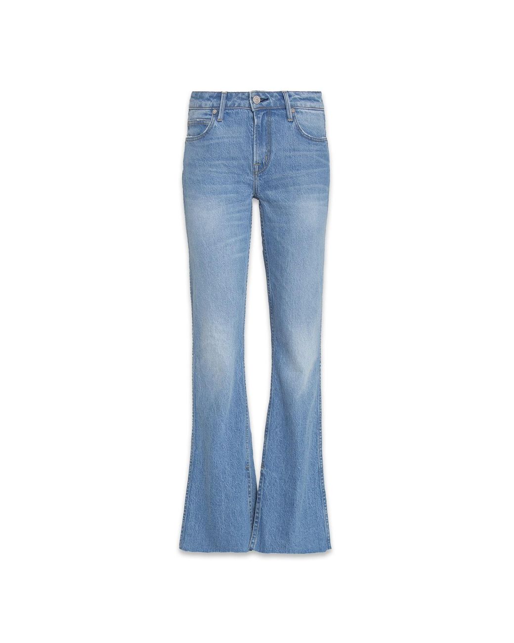 NOEND Blue Grace Mid Rise Flare