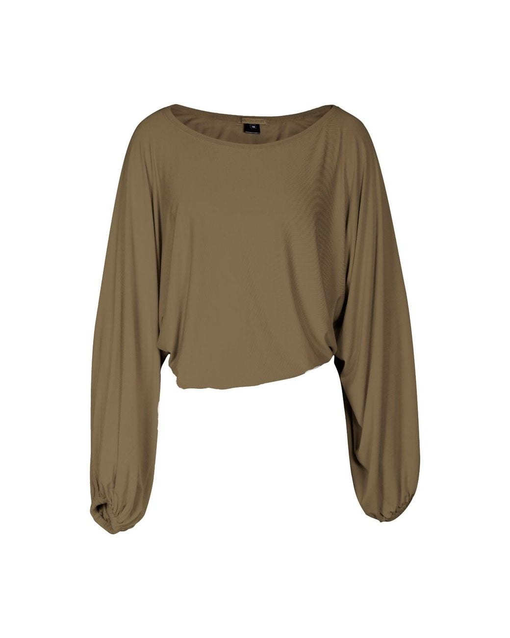 carlton jones Green Cyclades Bamboo Cropped Sleeves
