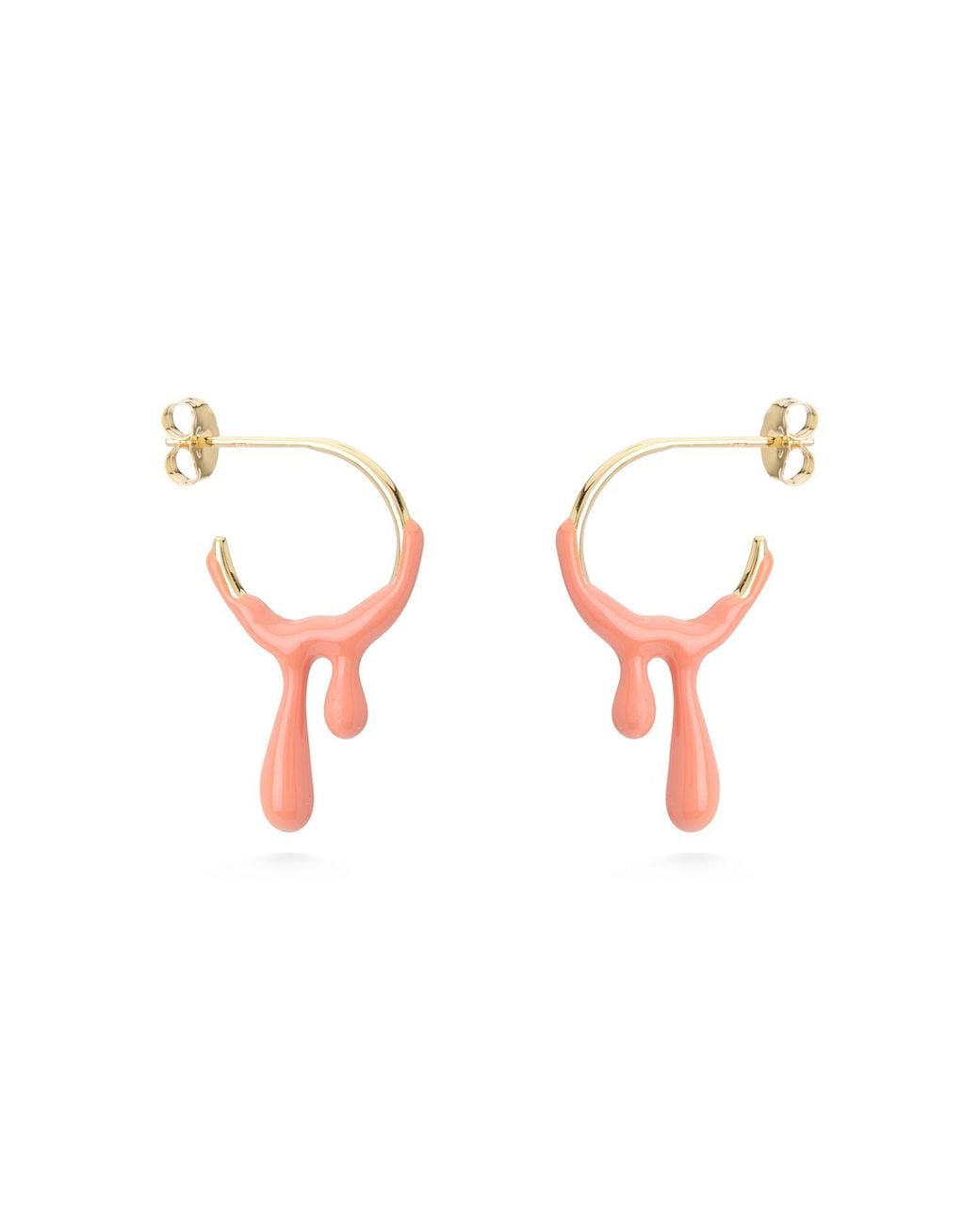 Dolcetto Designs Metallic Gelato Tangerine Hoop