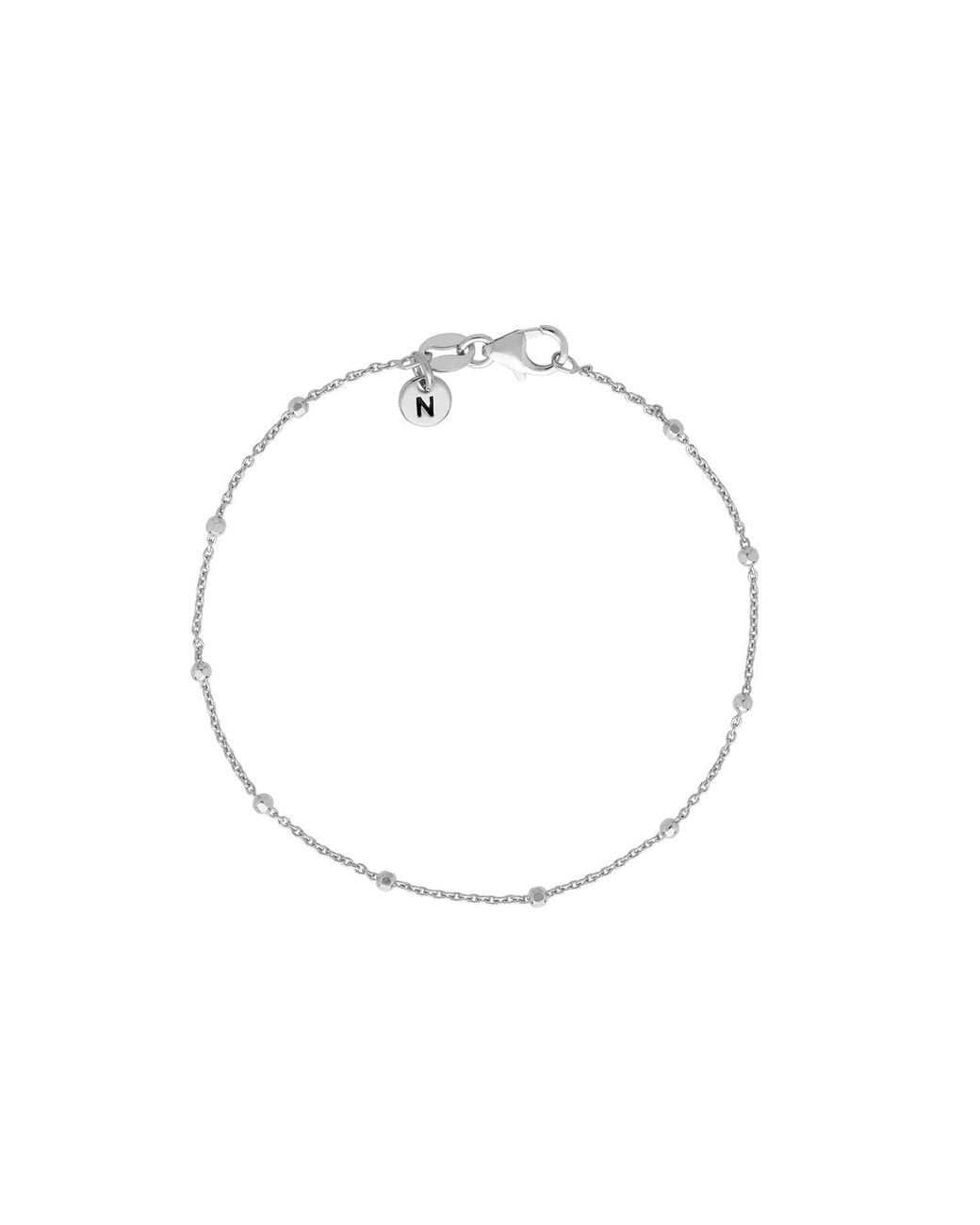 Nellou Jewellery Metallic Satellite Bracelet Sterling