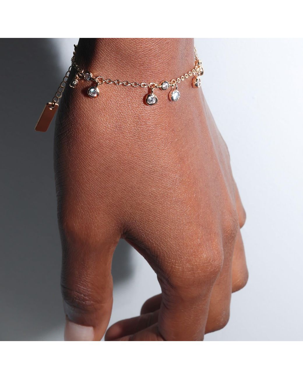 Studio Baloge Metallic Diamond Drift Bracelet