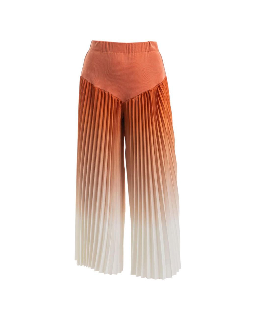 ARTISTA Orange Shape Pleated Culottes