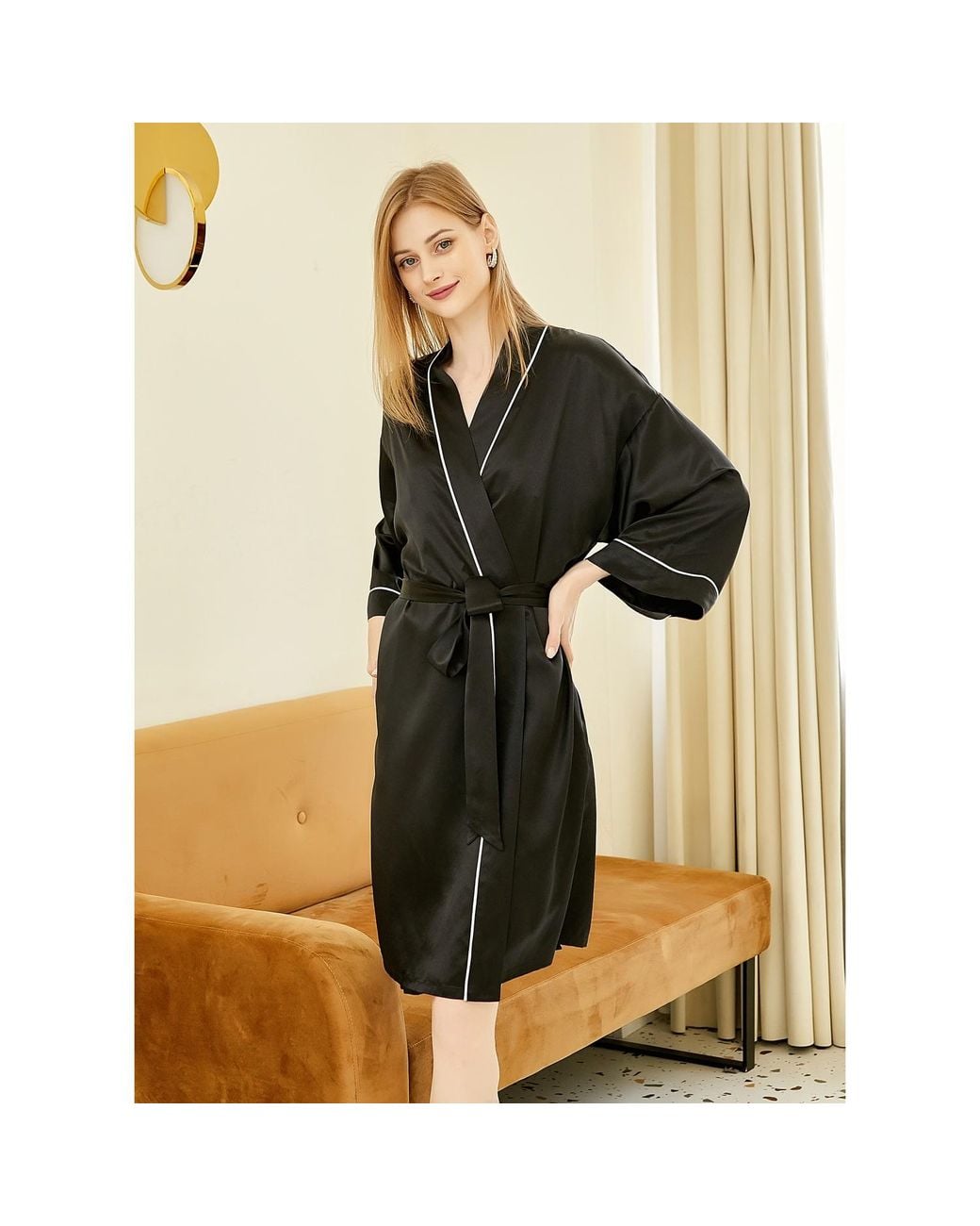 Soft Strokes Silk Black Pasithea