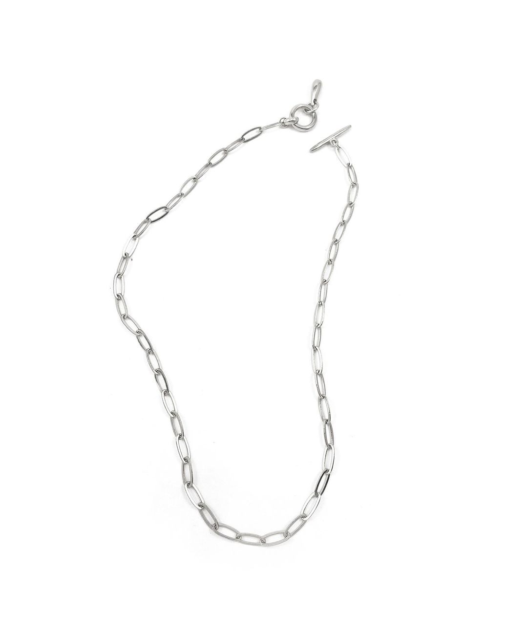 Biko Jewellery Metallic Fine Chainlink Collar