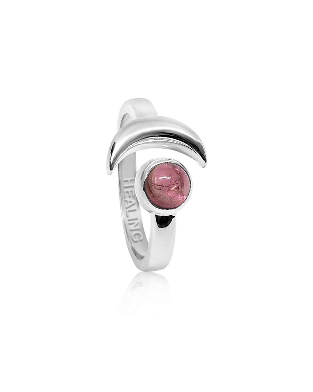 The Jewellery Store London Multicolor Adjustable October Healing Birthstone Ring