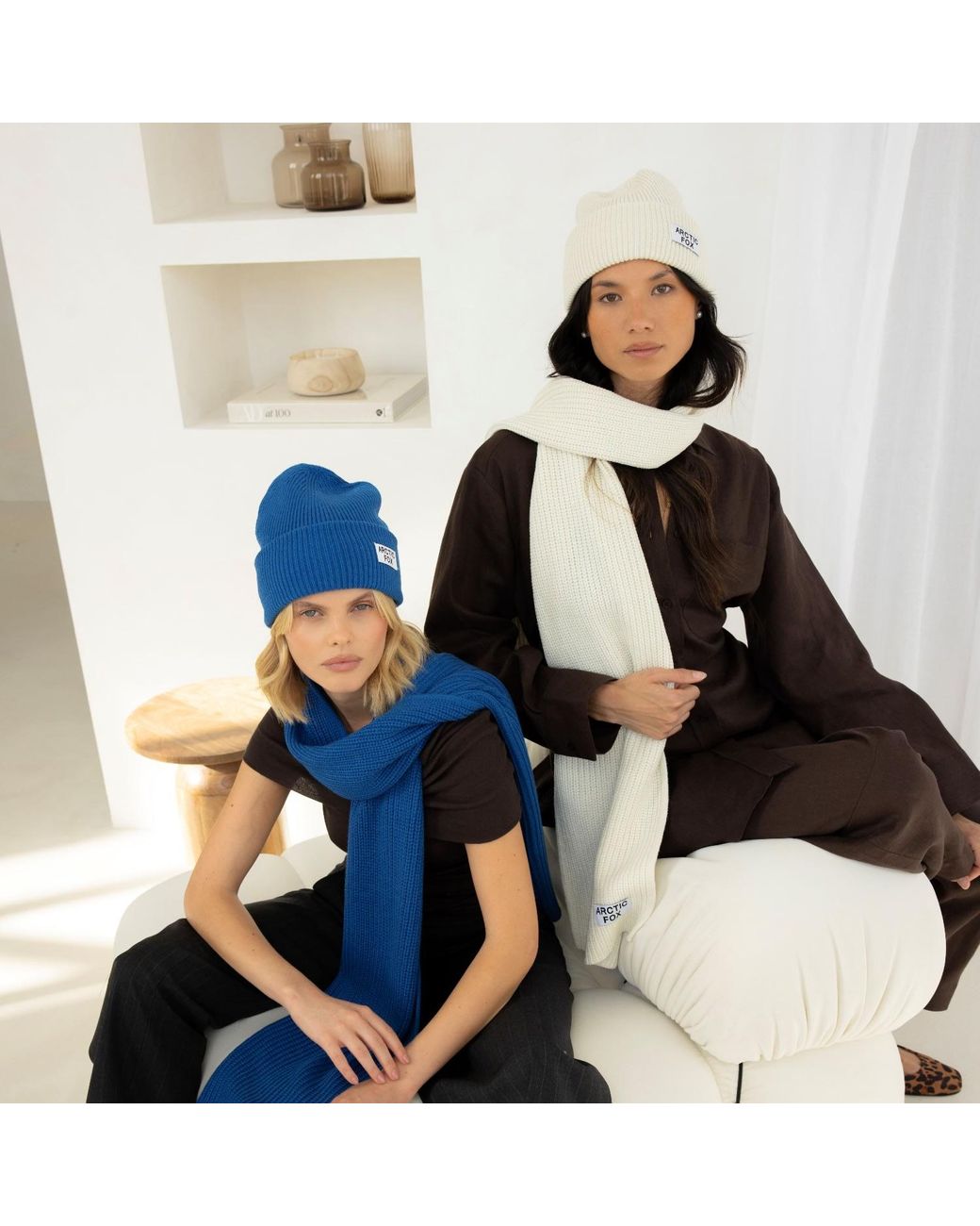 Arctic Fox & Co. Natural Recycled Bottle Scarf