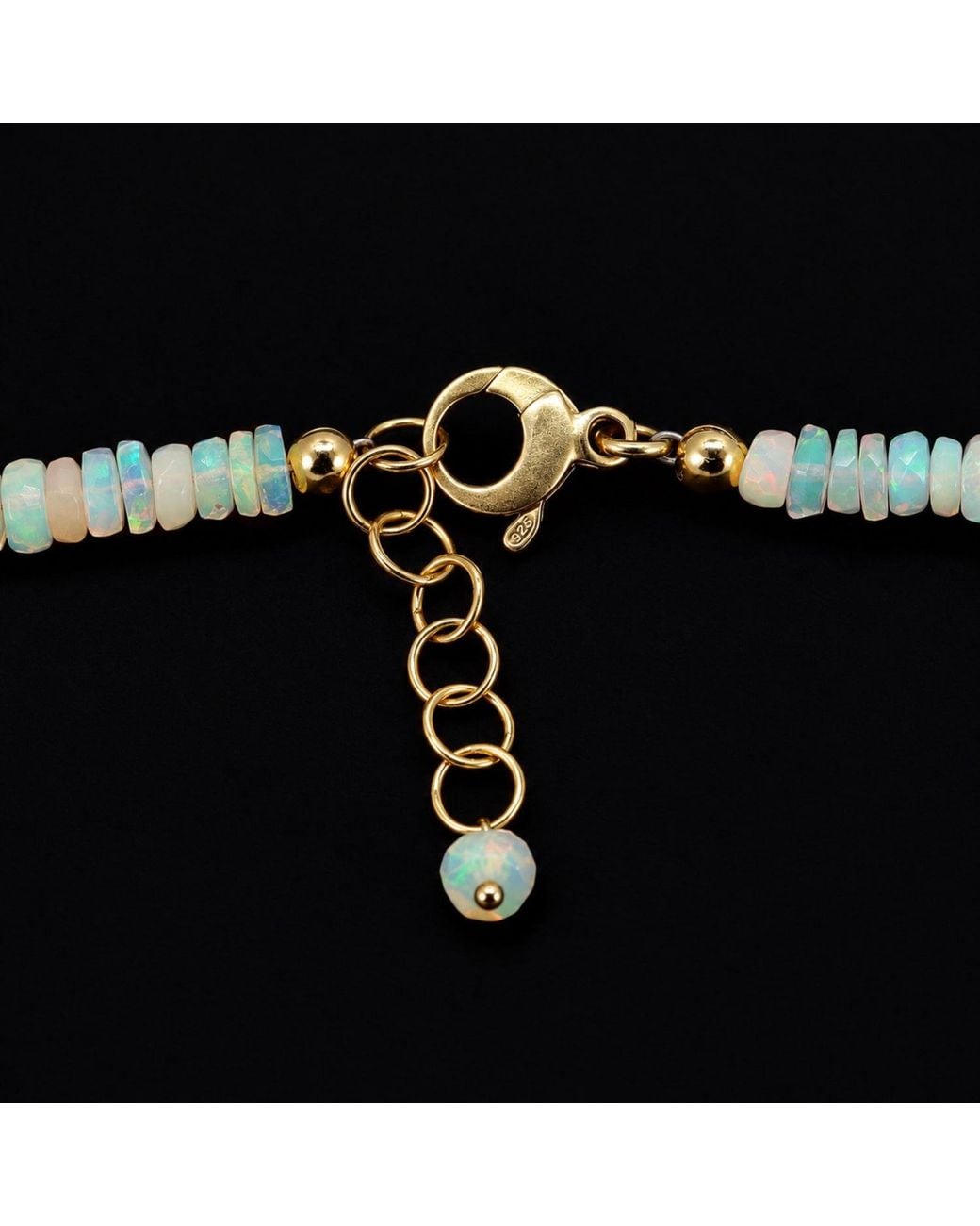 Mineralgems•Studio Blue Ethiopian Welo Opal Choker