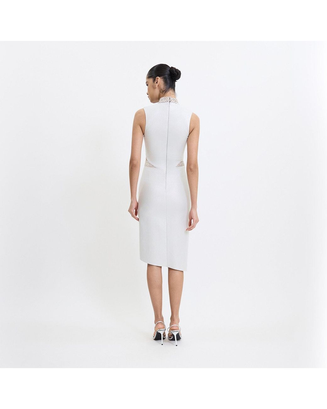 Saint Ones Gray Argentis Dress