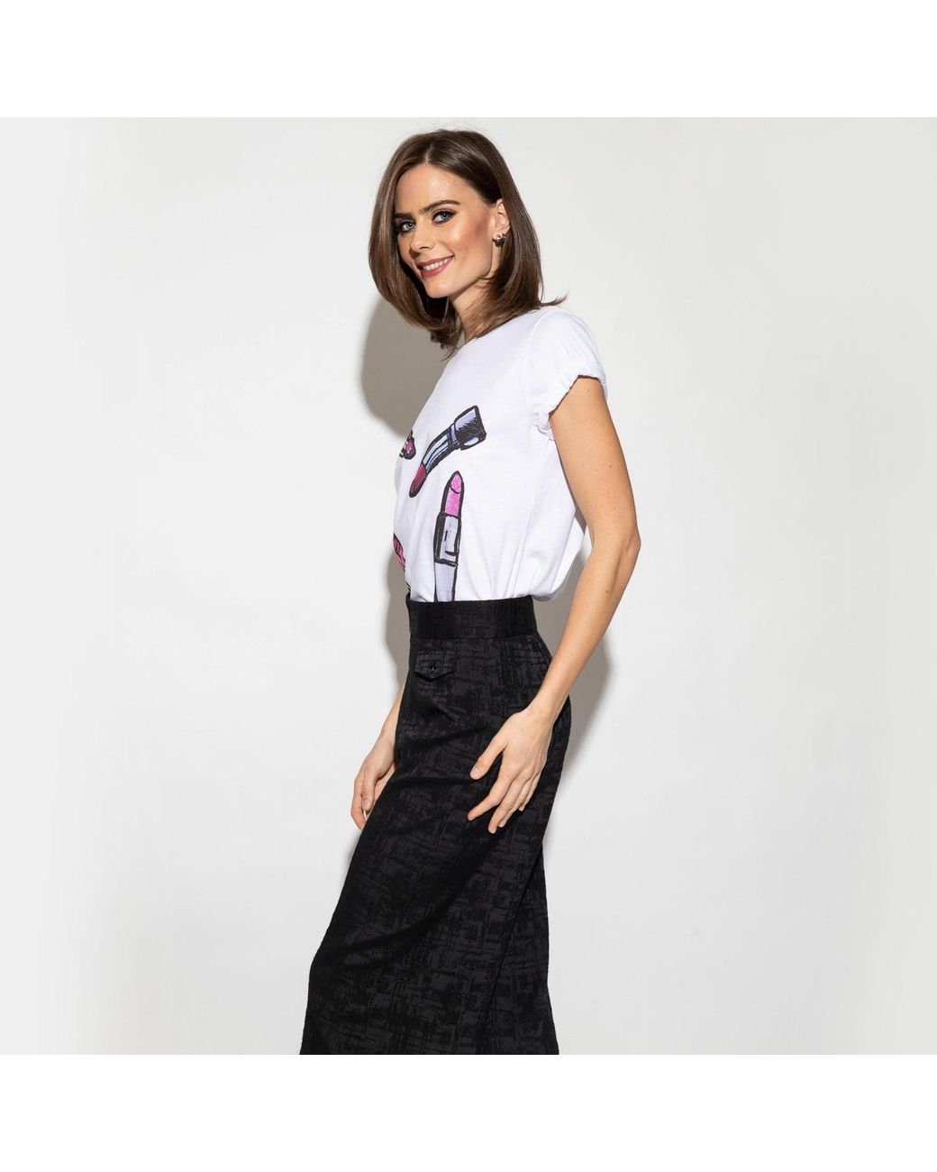 Vivienne Pash Black Newsboy Pant