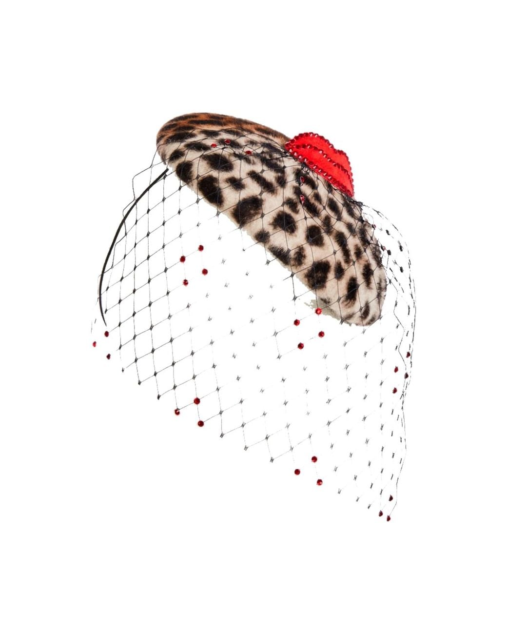 Victoria Grant Red Leopard Lips