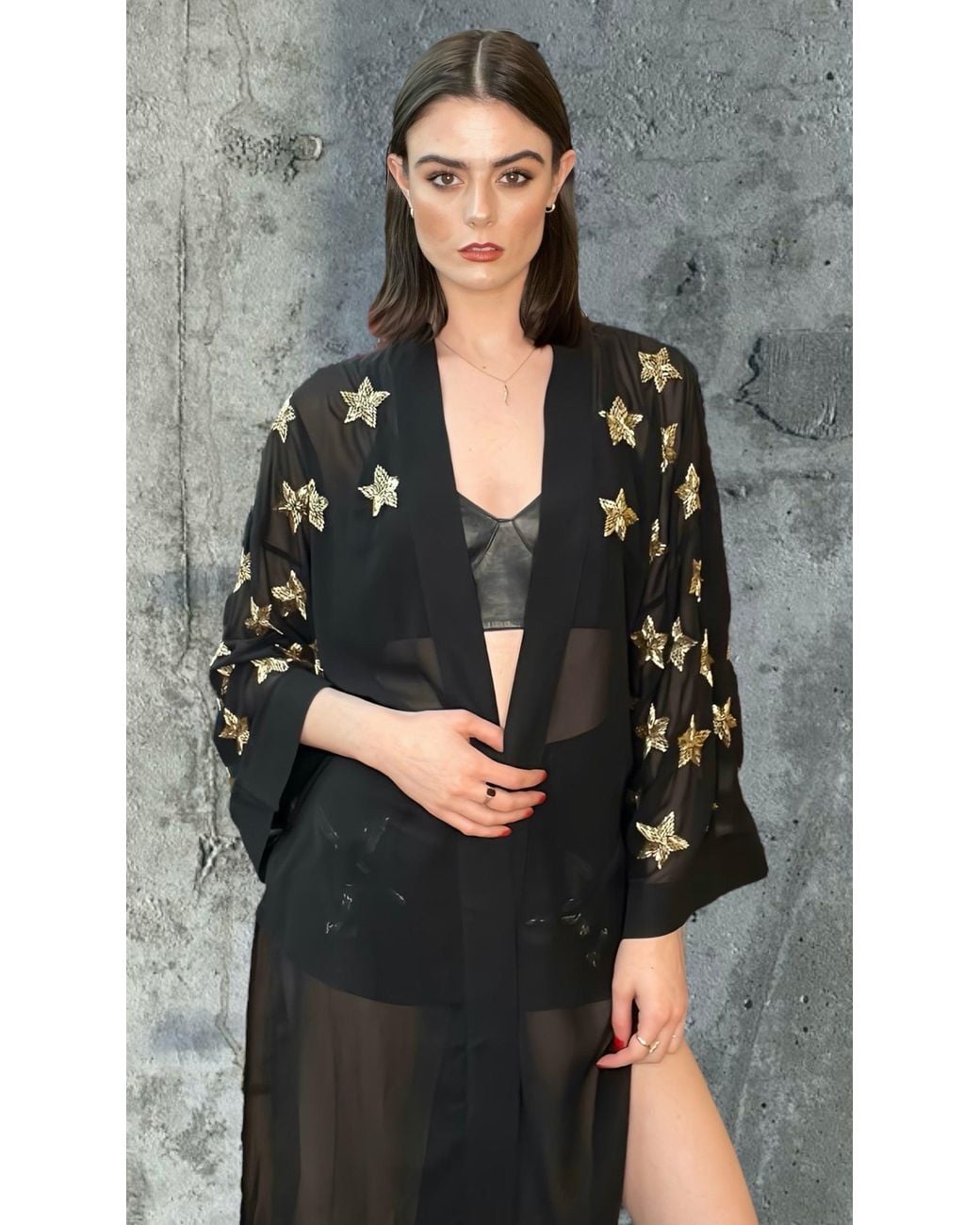 Any Old Iron Black Goldie Star Duster