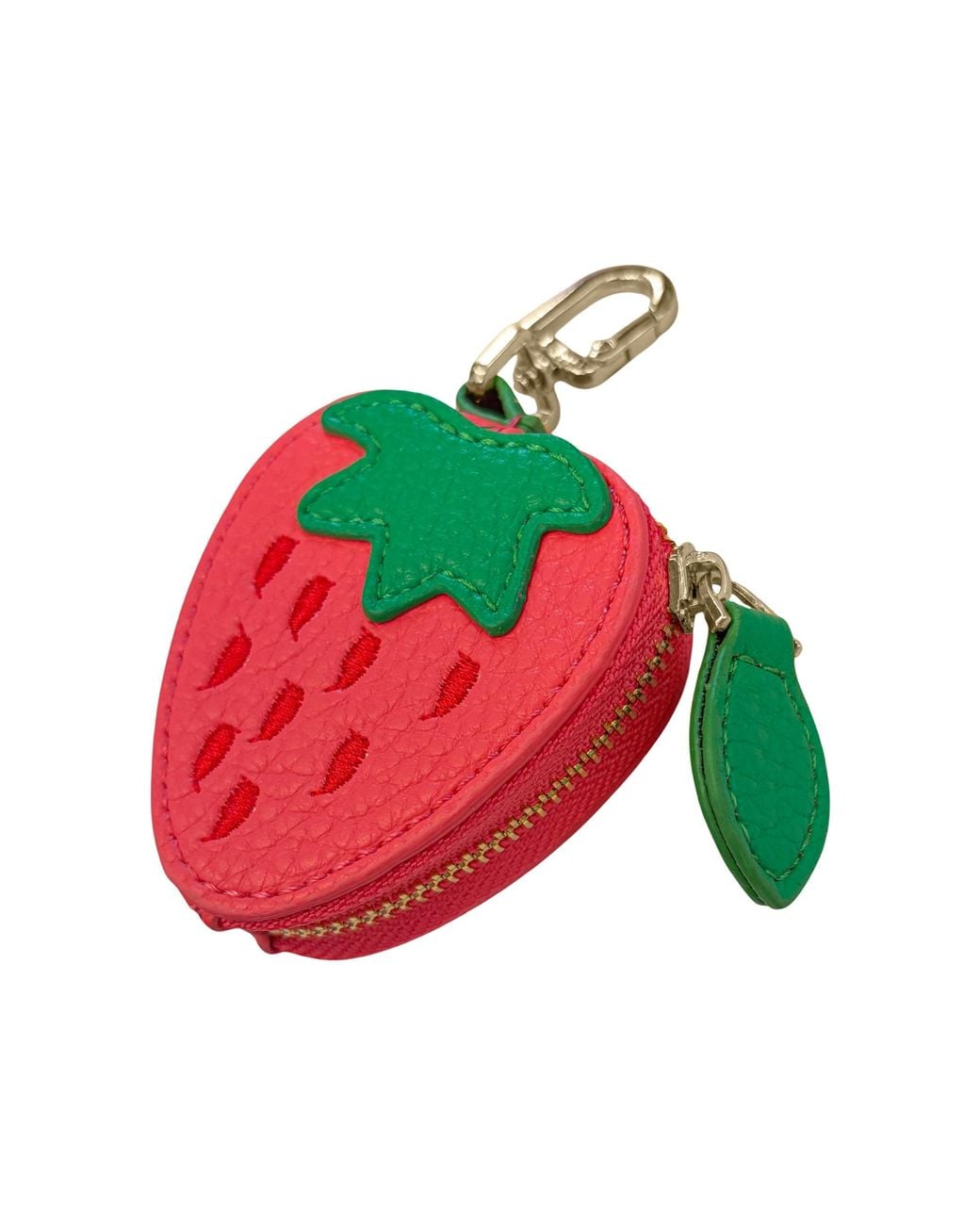 Lilly Loves Red Strawberry Bag Charm