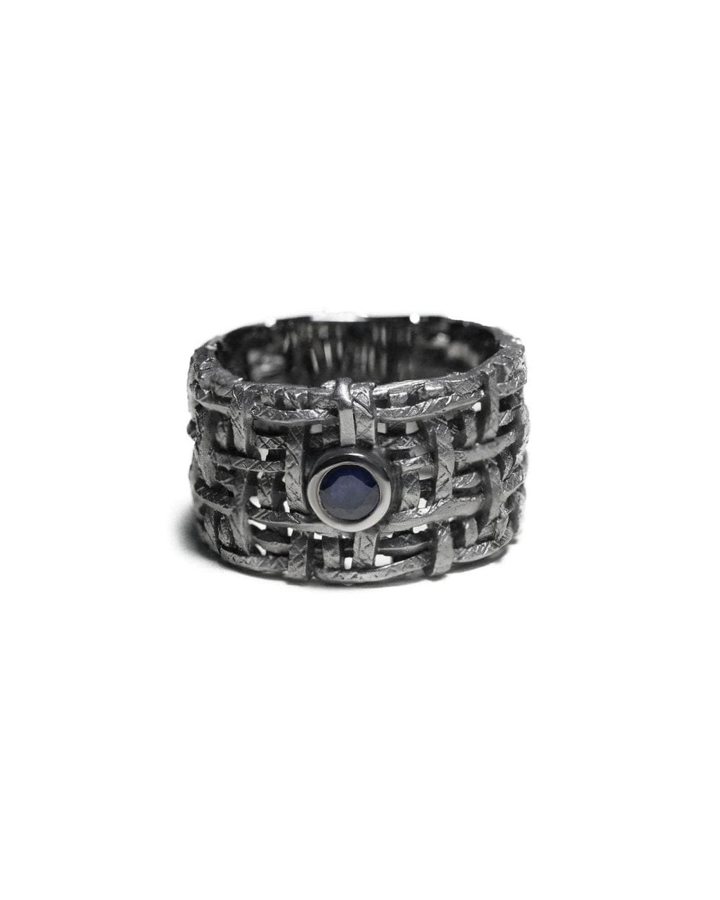 German Kabirski Black Kail Sapphire Ring