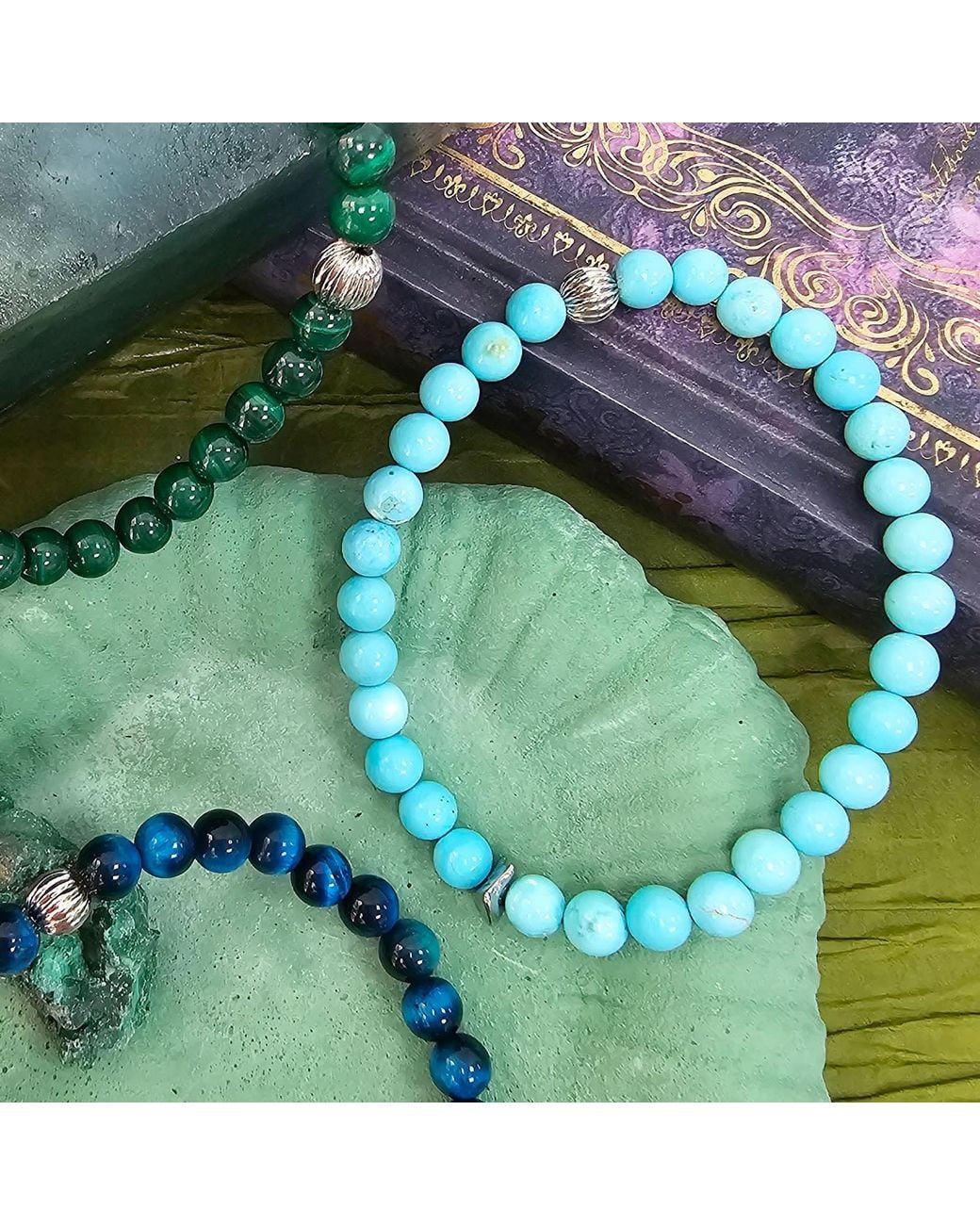 Farra Blue Flexible Bracelet for men