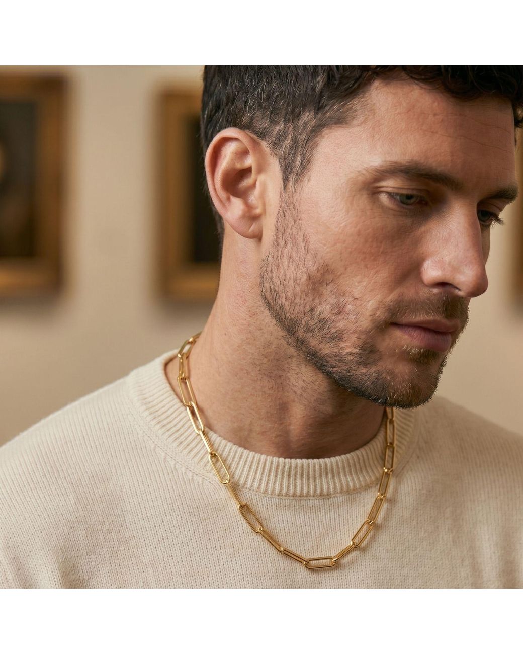 Mulgaro Metallic Lucien Necklace