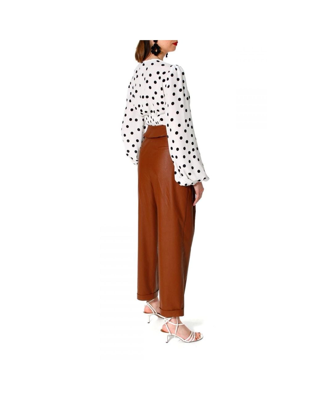 AGGI by HALEWSKI White Alicia Bit Of Blouse
