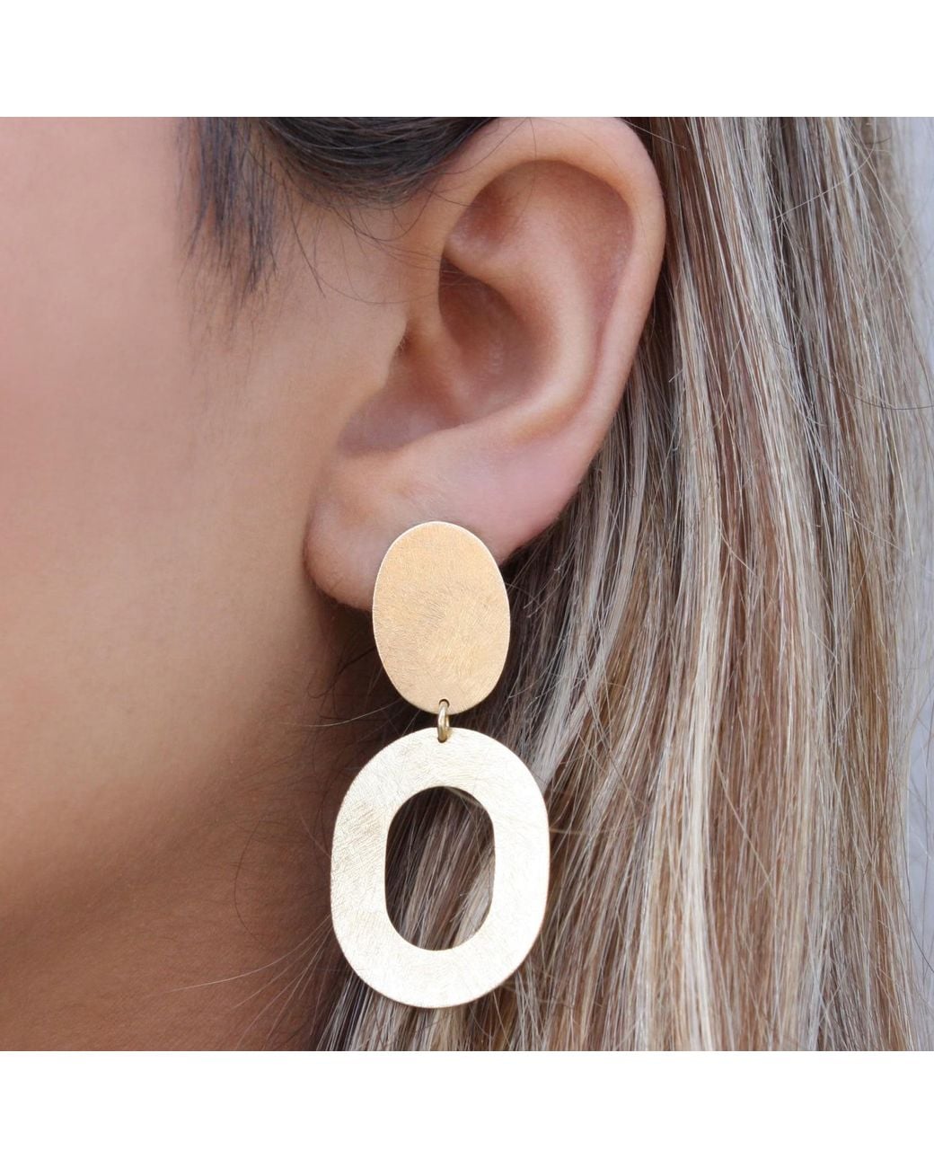 Marcia Moran Metallic Rylee Earrings