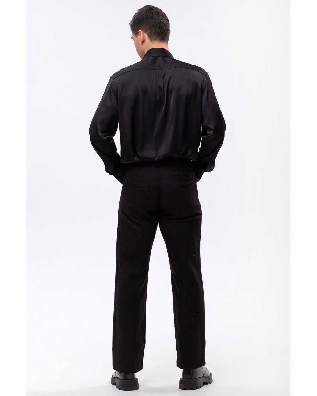 Maison Bogomil Black Regular Fit Shirt for men