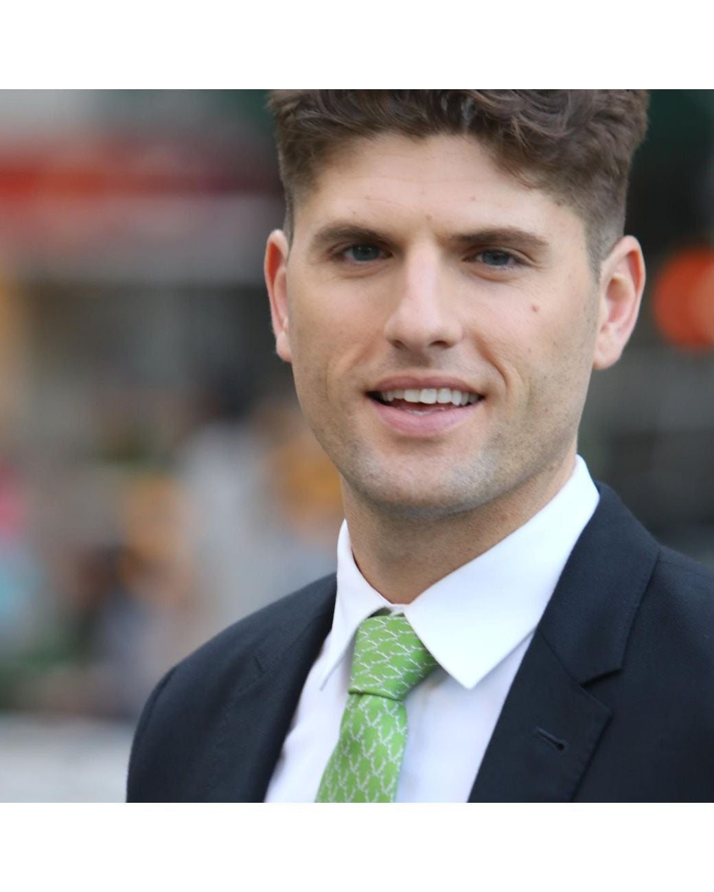 Lazyjack Press Green Buckwild Tie for men