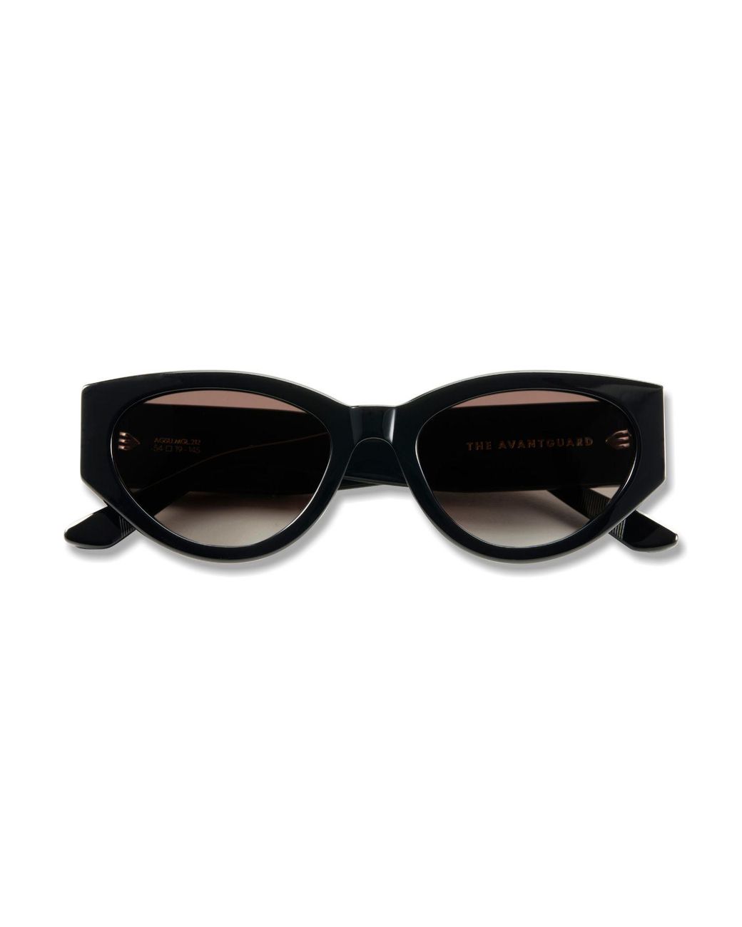 The Avantguard Brown Sunflower Midnight Gloss Sunglasses