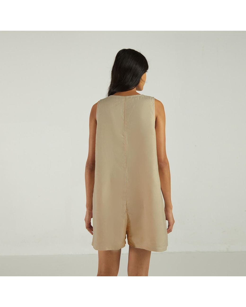 REISTOR Natural Neutrals Romp & Play Romper