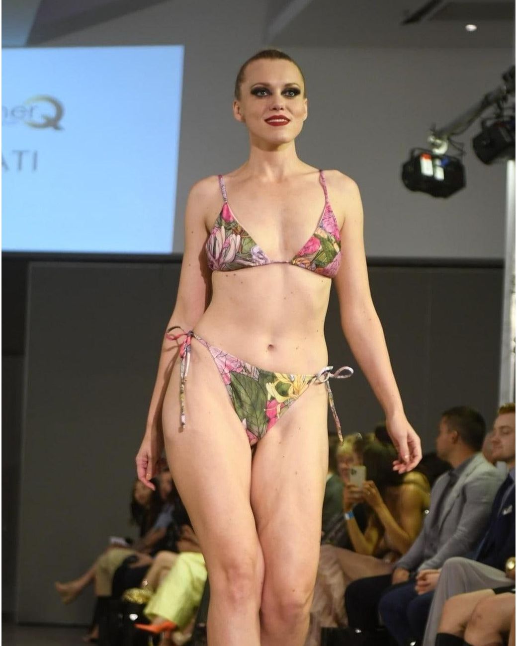 Plivati Pink Stevie String Tie-Up Bikini Bottoms