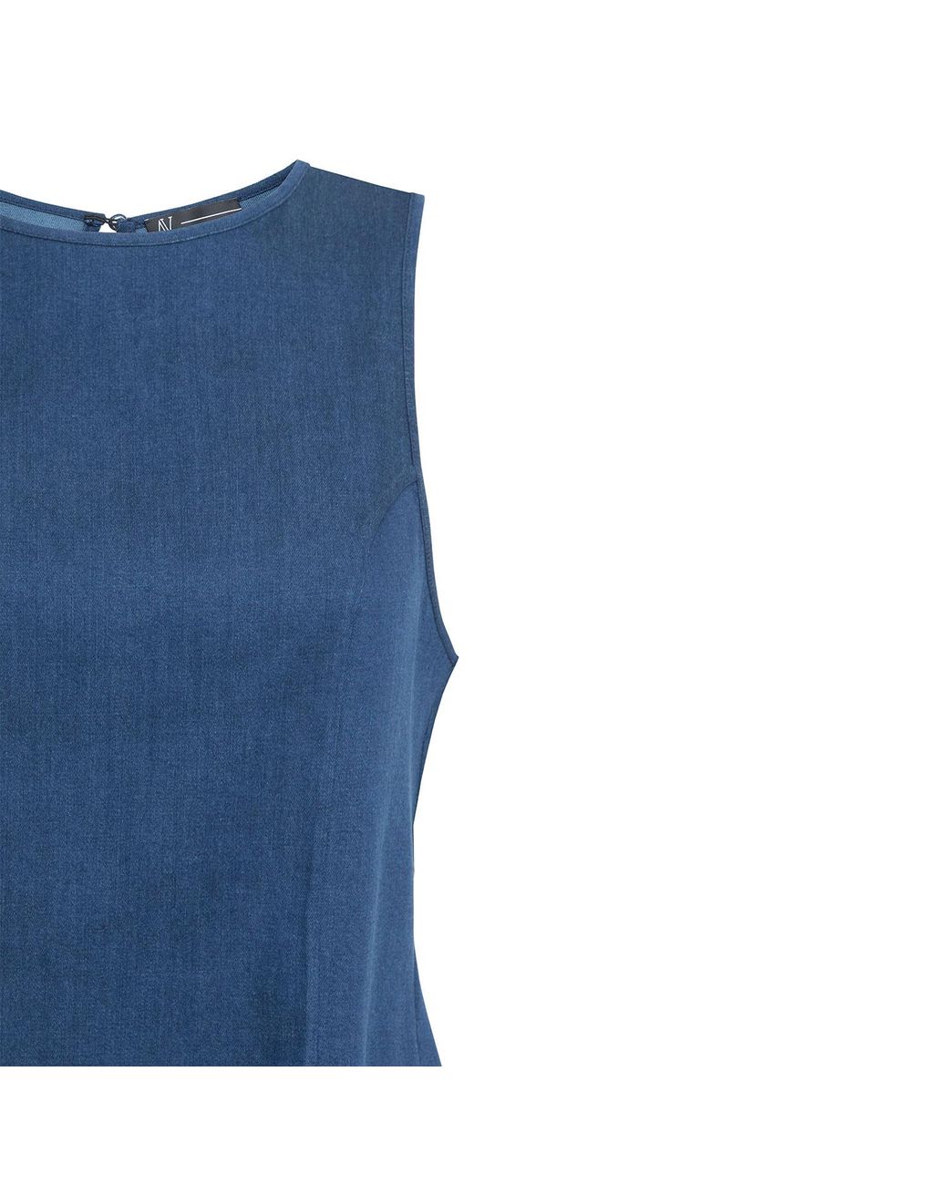 Audrey Vallens Blue Denim Affair Top