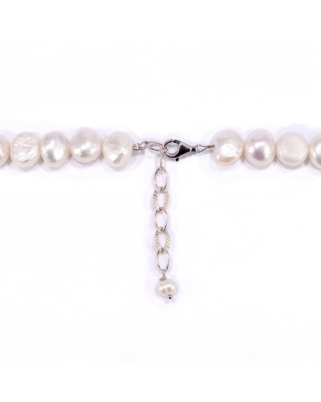 Mineralgems•Studio Red Pearl Necklace With Heart