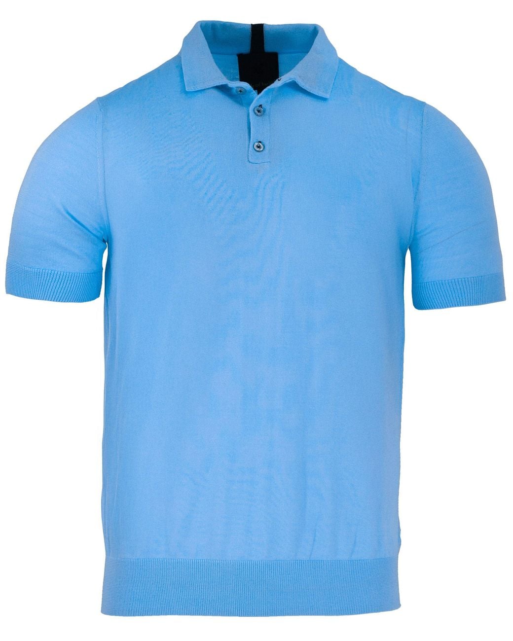 Lords of Harlech Blue Pilgrim Two Polo Shirt for men