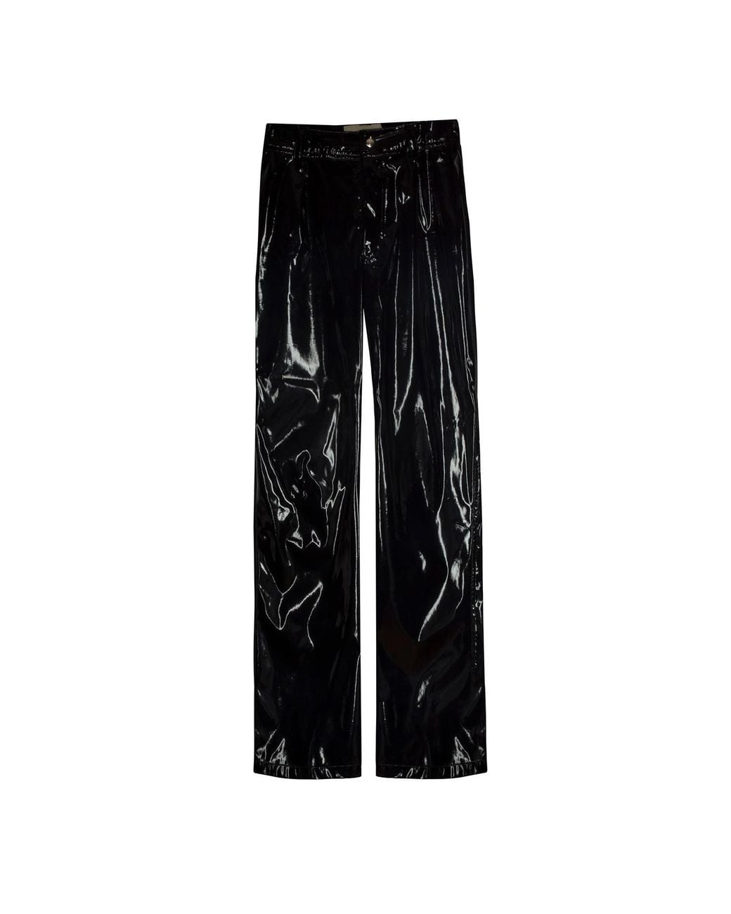 Paloma Lira Black Plastic Pants for men