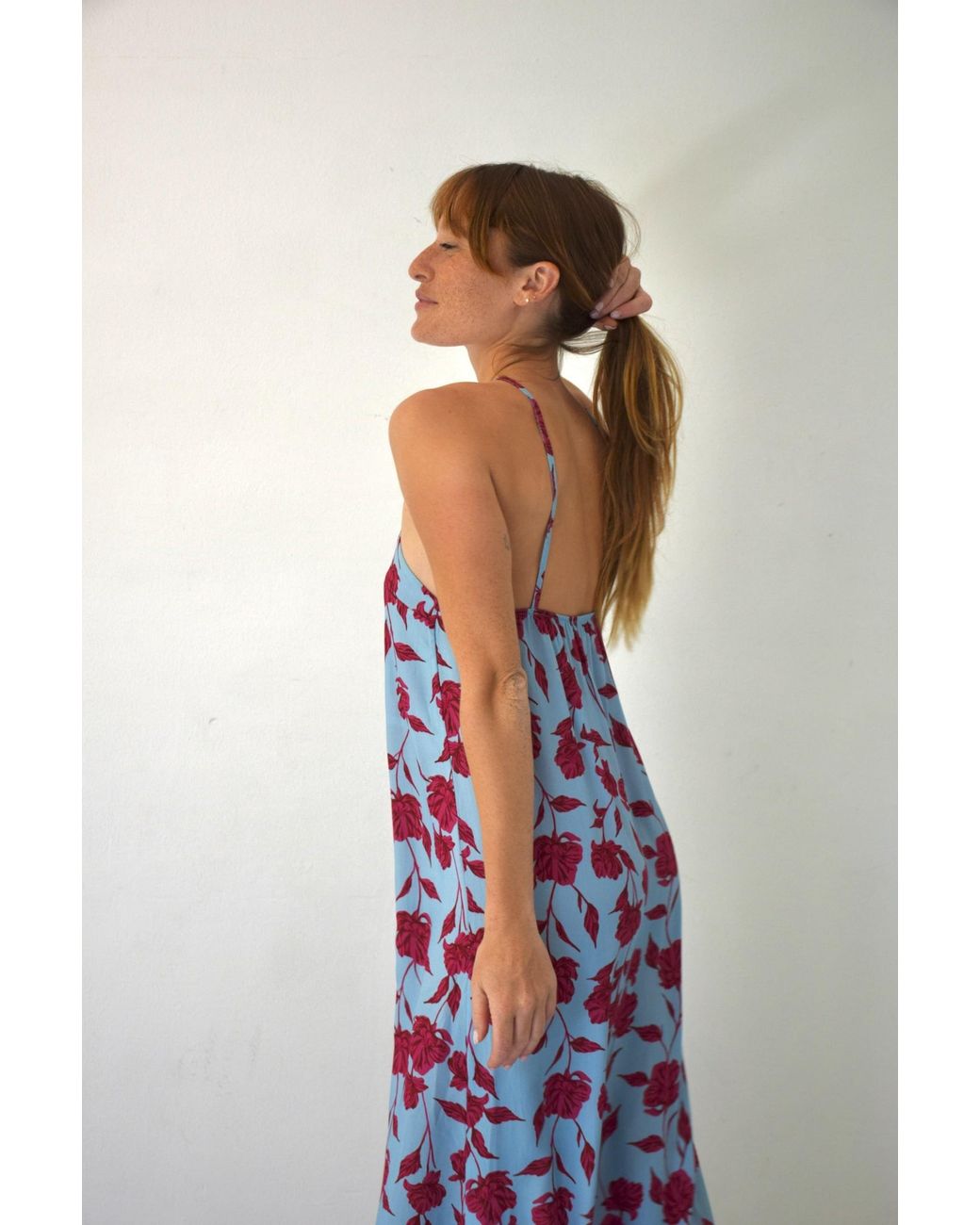 Mind Traveler Purple Kate Floral Dress