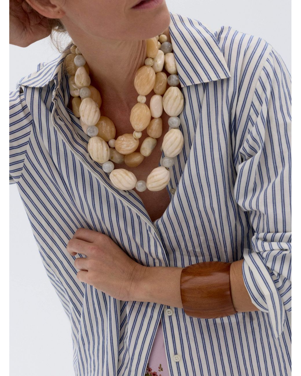 Sita Nevado Metallic Big Sabo Necklace
