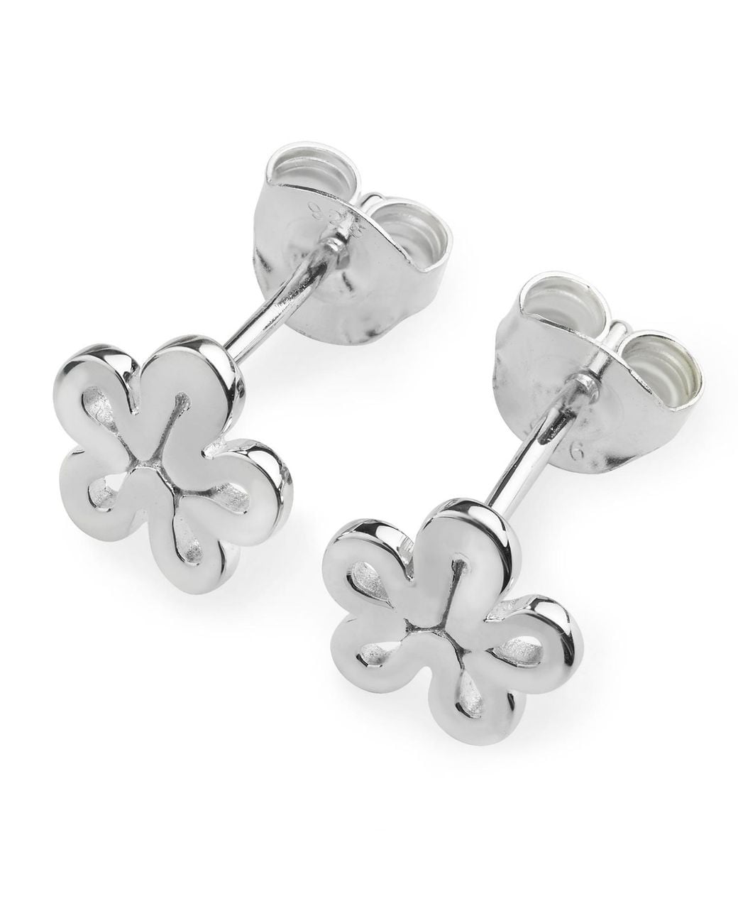 Lucy Quartermaine Metallic Open Splash Studs