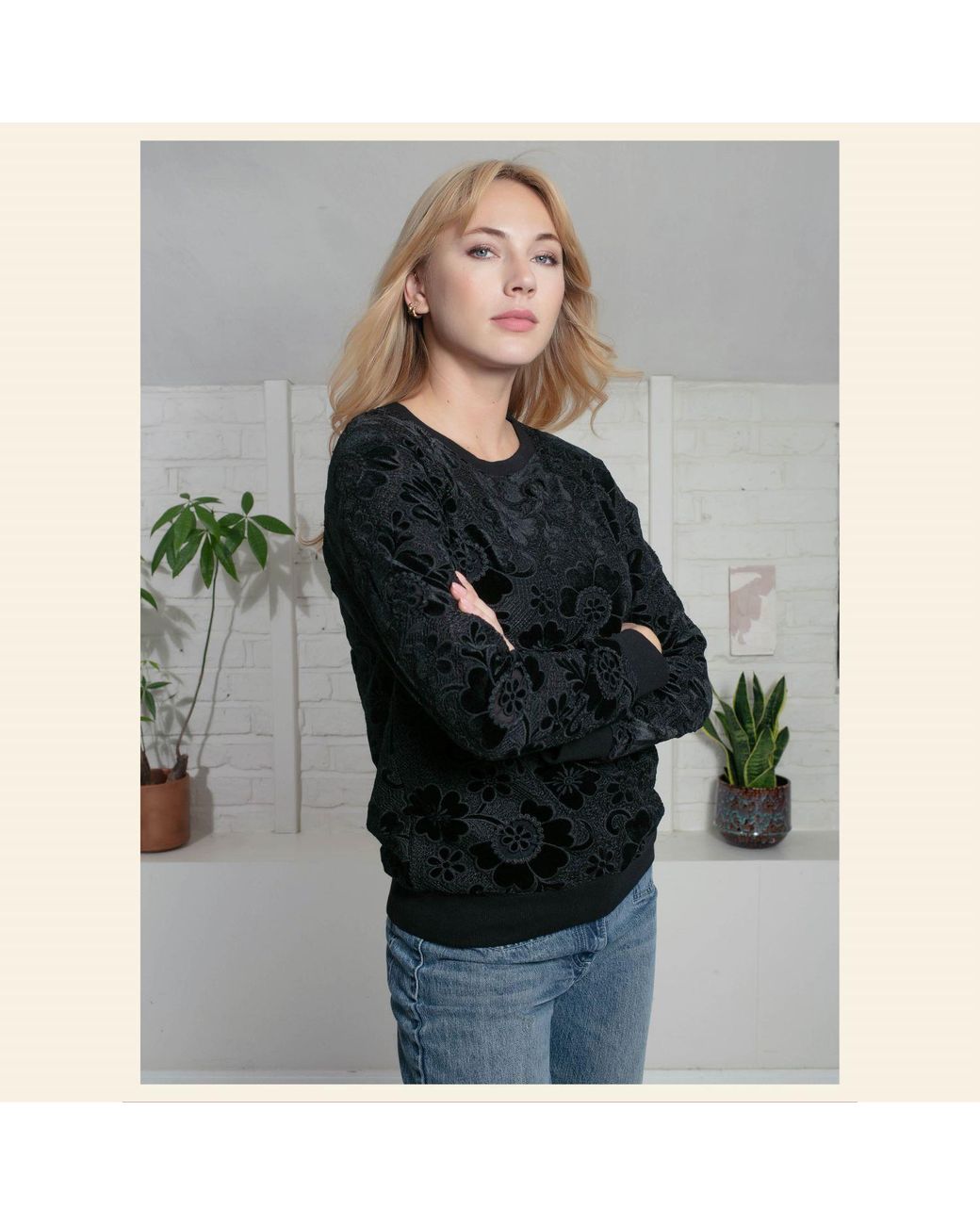 Nooki Design Black Christie Top