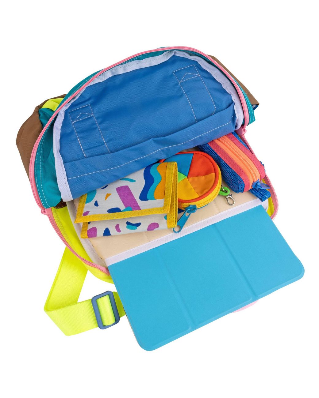 Mokuyobi Blue Camp Kawaii Mini Atlas Backpack