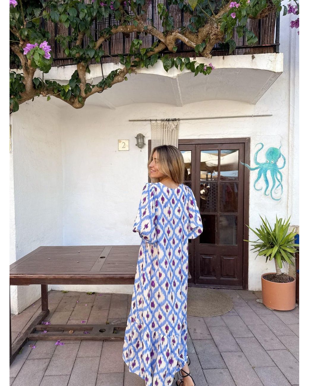 Mind Traveler Blue Mica Dress