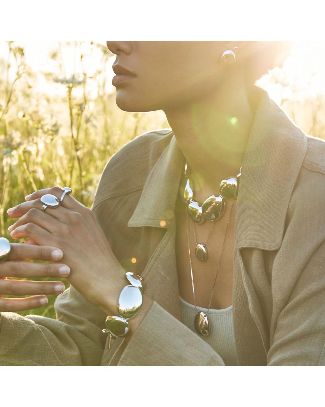 Biko Jewellery Metallic Galina Collar