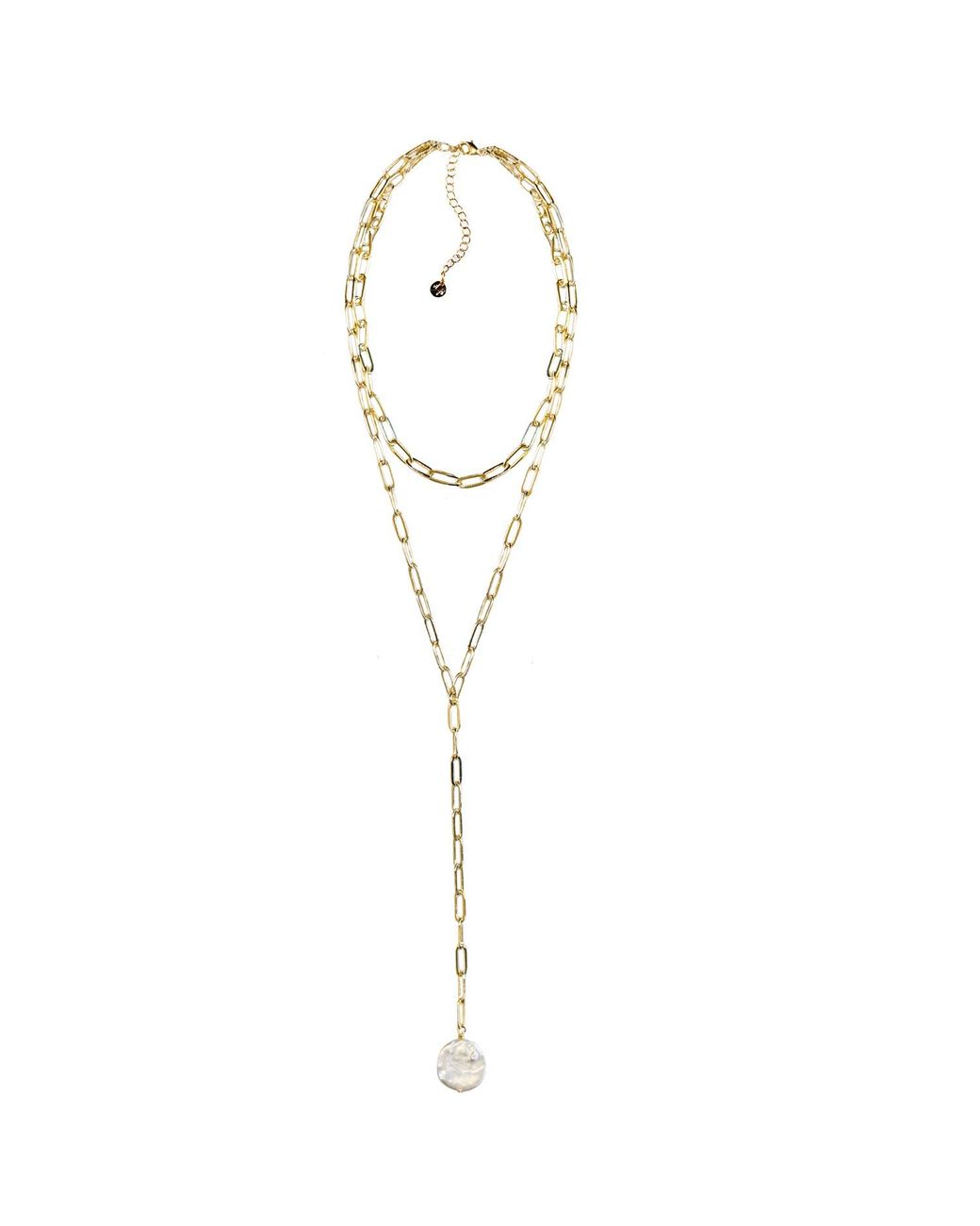 Adriana Pappas Designs Metallic Luxe Layered Lariat