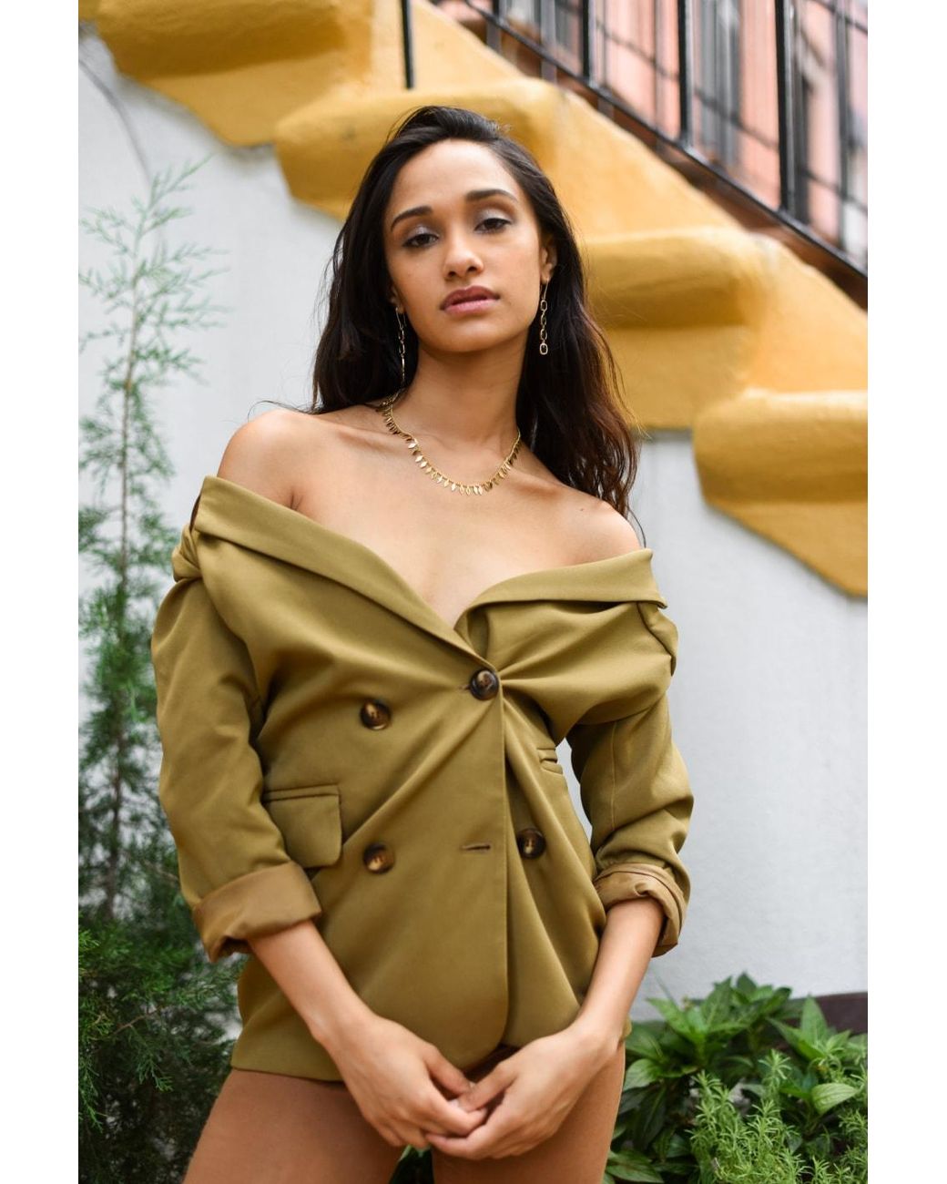 Adriana Pappas Designs Metallic Diamond Drips Necklace