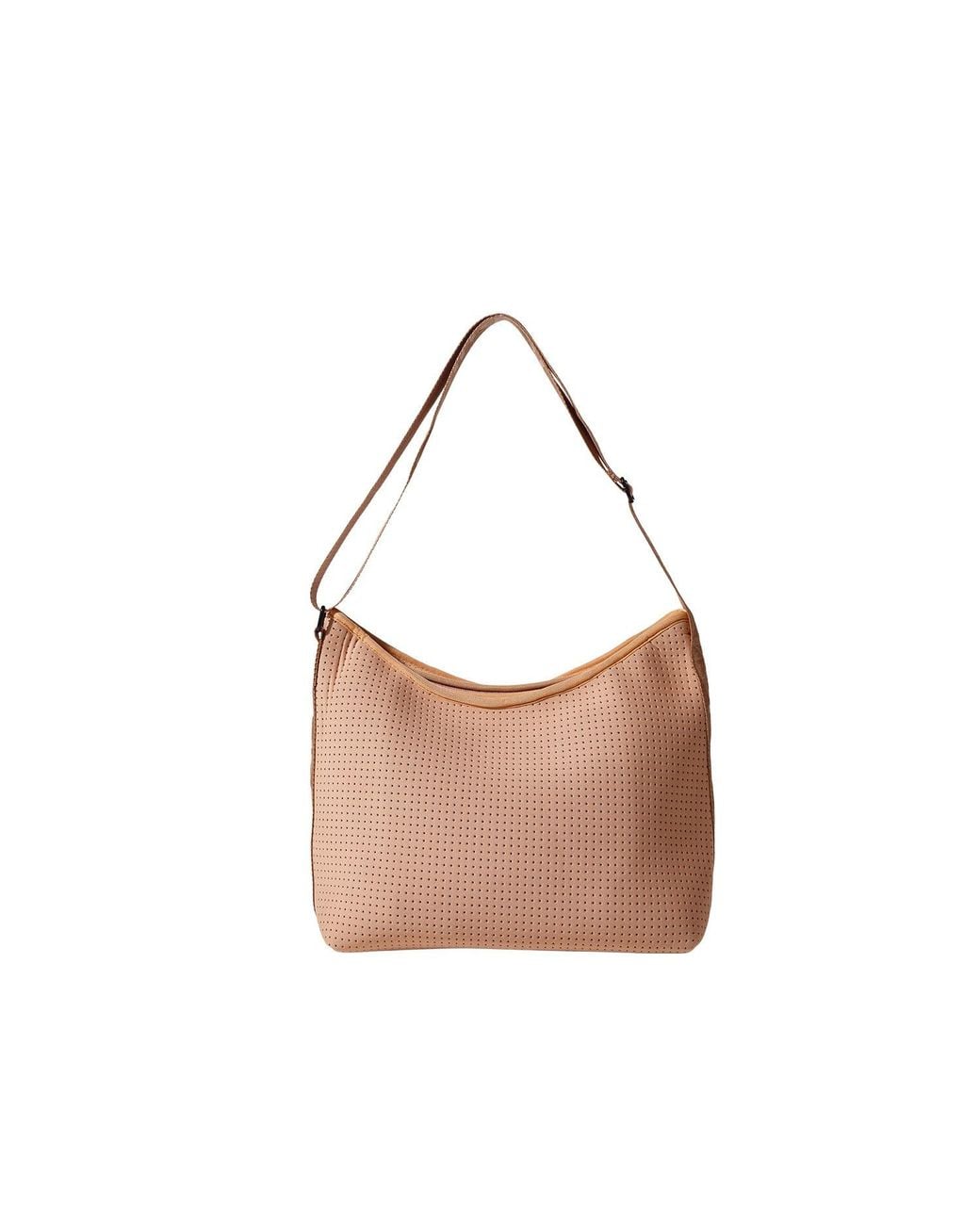 Pop Ups Brand Brown Neutrals Hobo Crossbody Bag Tan