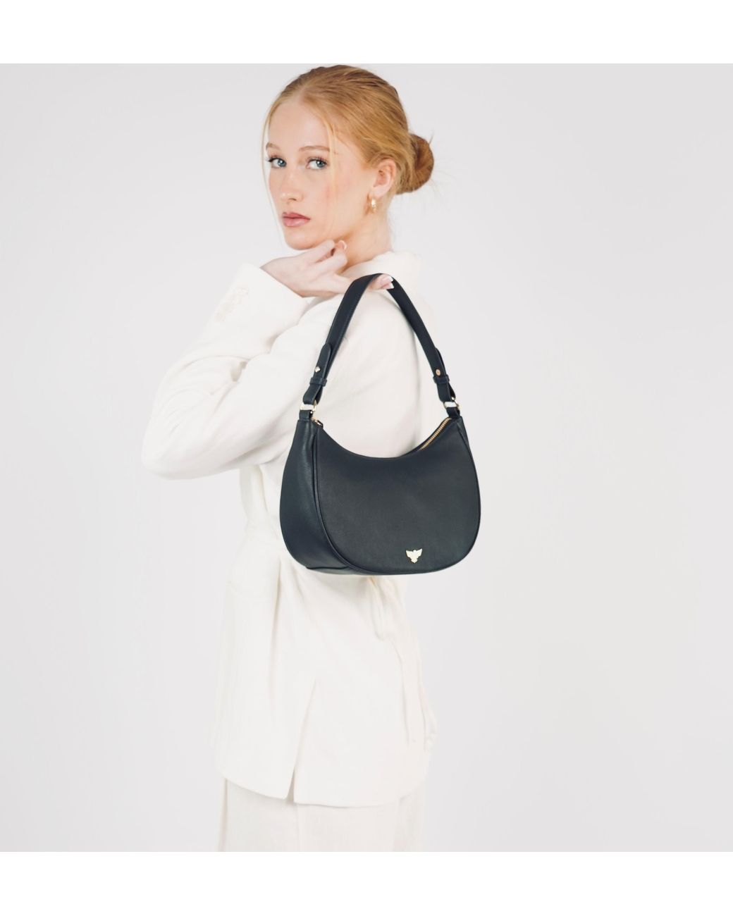 Apatchy London Blue The Lucy Leather Bag