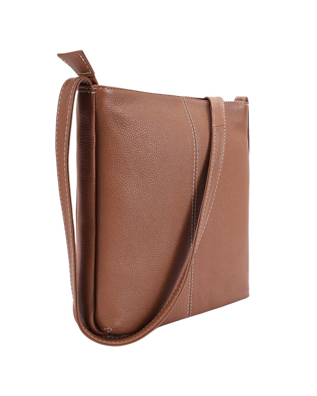 Lloyd Baker Brown Munnar Leather Crossbody