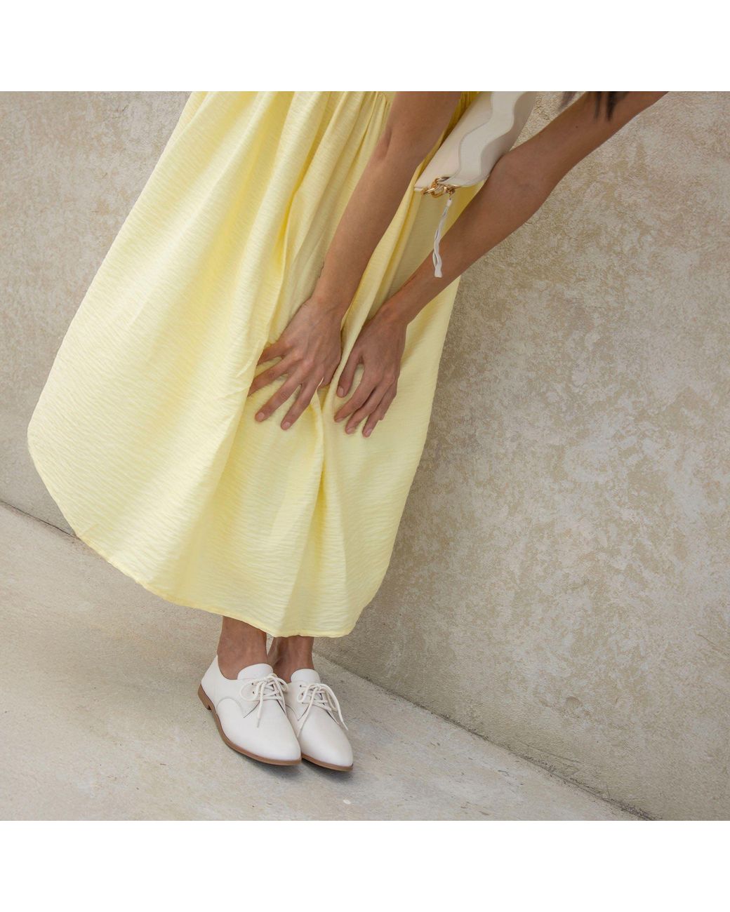 Womads Orange Vanilla Cream Oxfords