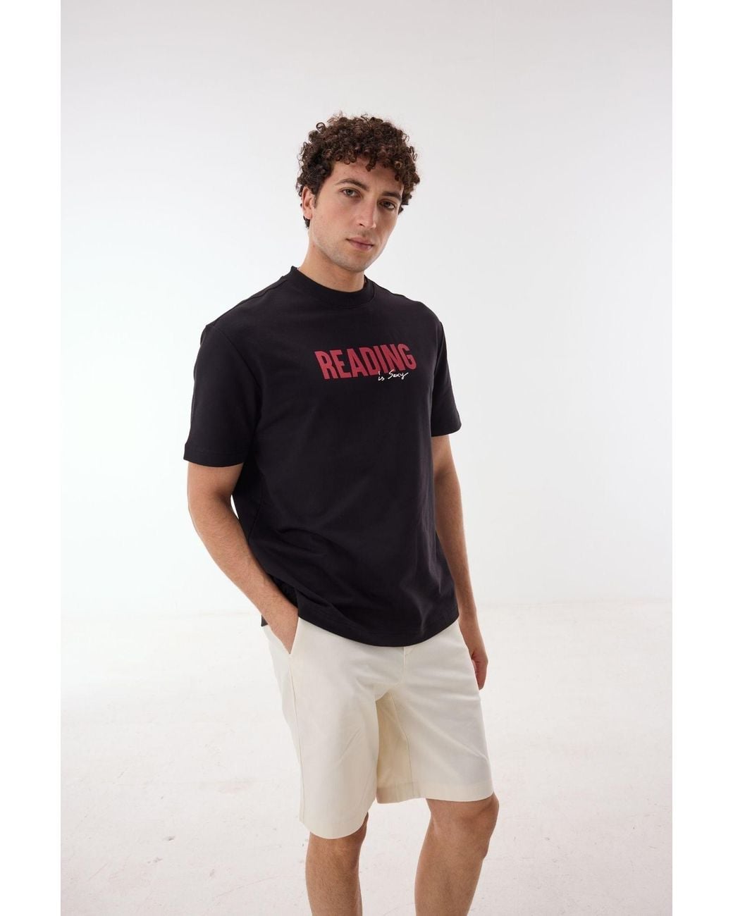 Ashita Fernandes Black Axel T Shirt for men