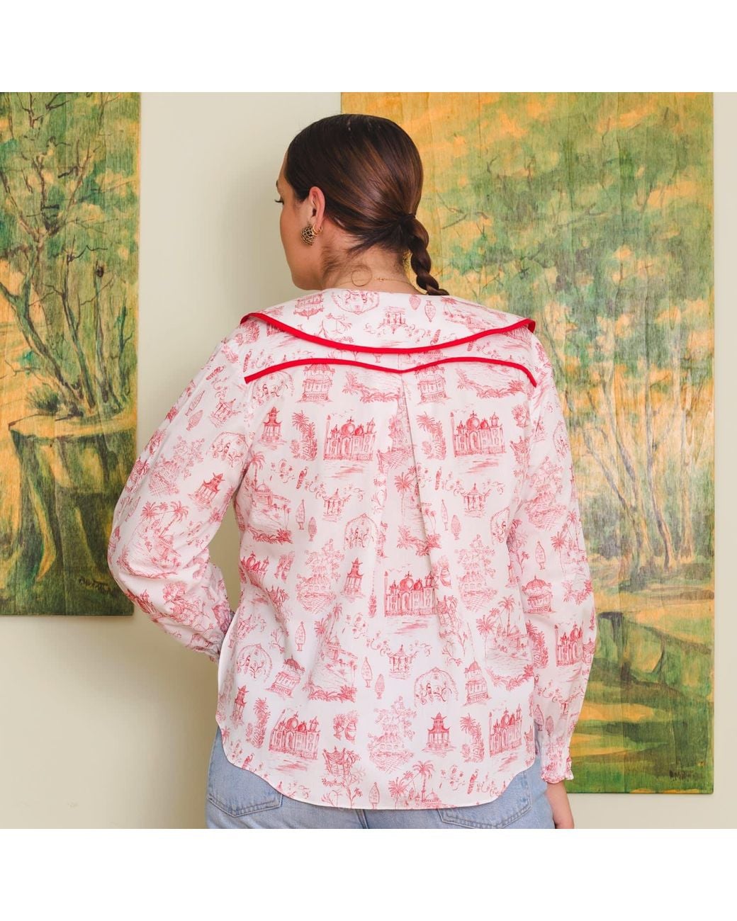 L’orangerie D’isabella Pink Solea Shirt