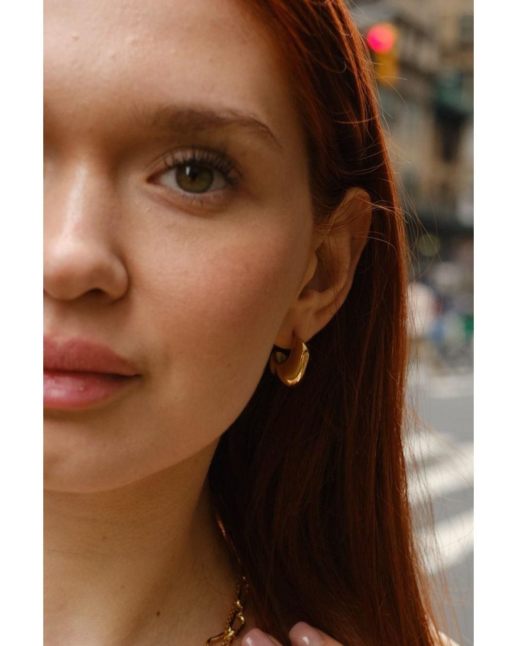 Zynnia Collective Metallic Fluid Hoops