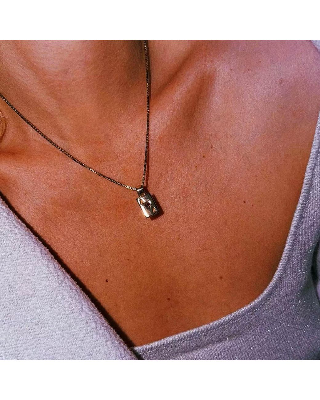 The Lila Lobster Metallic Rose Ace Charm Bronze